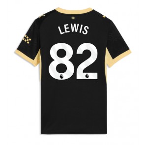 Manchester City Rico Lewis #82 Replika Bortatröja Damer 2026-27 Kortärmad